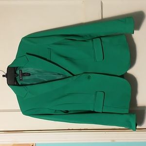 INC PP blazer in Kelly green